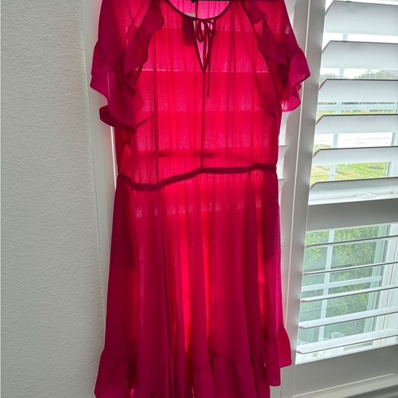 Lane Bryant pink maxi dress size 24 BNWT - Picture 1 of 5